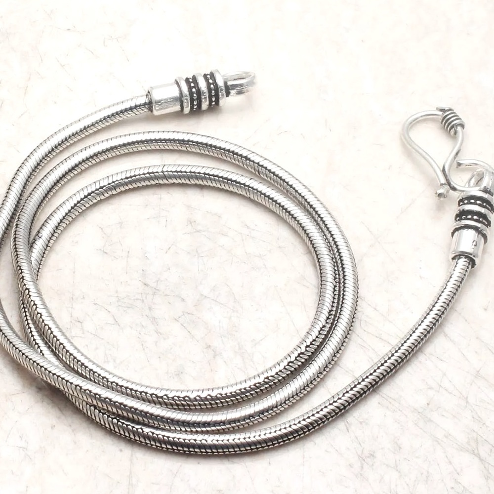 Handmade Tibetan silver chain - Picture 3 of 3